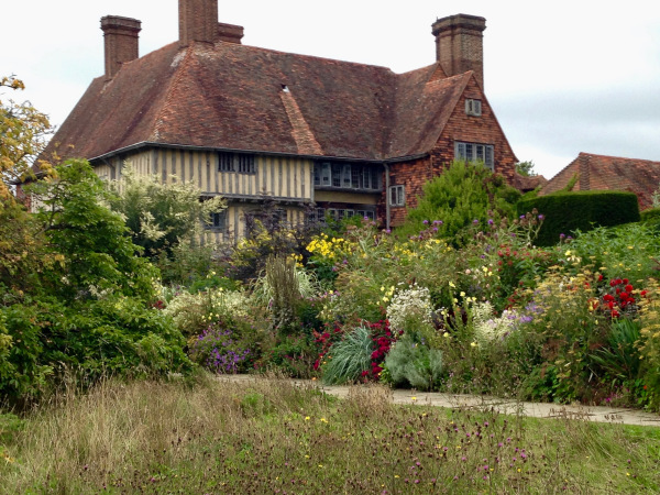 part of the Long Border at Gt Dixter