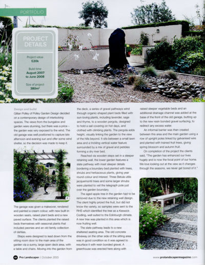 Pro landscaper magazine - Over the Hills
