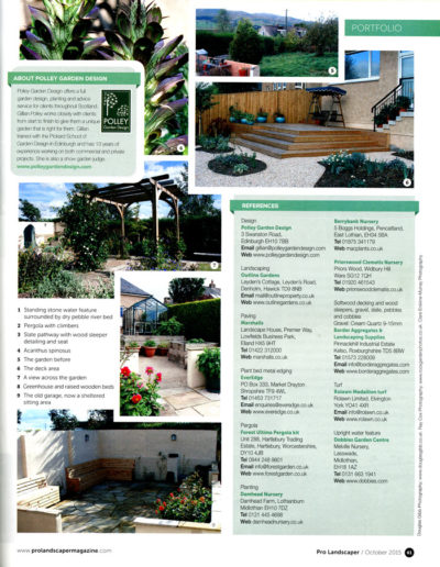 Pro landscaper magazine - Over the Hills