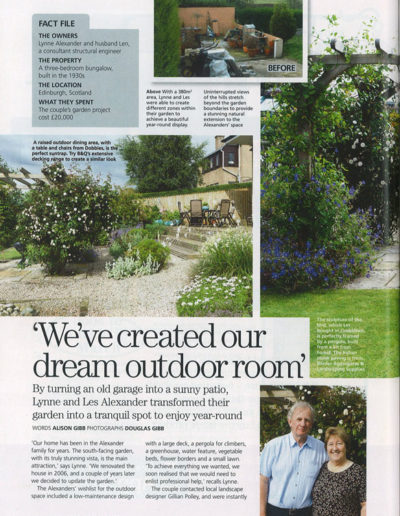 Real Homes - We've created our dream outdoor room