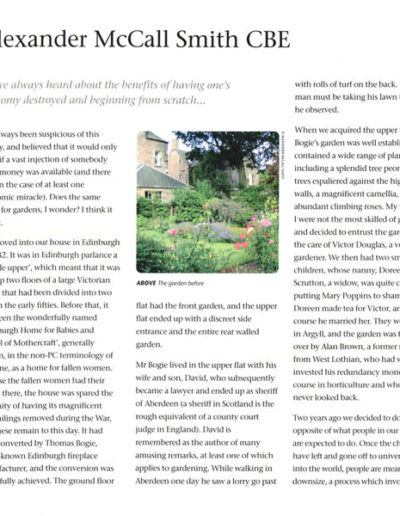 Alexander Mccall Smith CBE, Charity Gala Preview