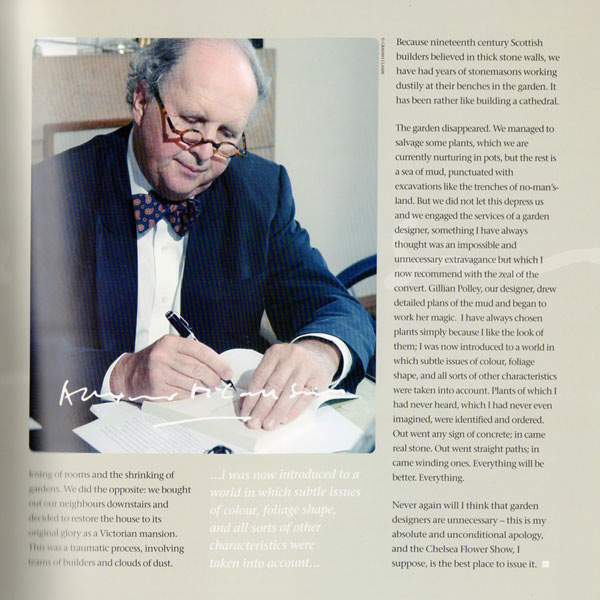 Alexander Mccall Smith CBE, Charity Gala Preview