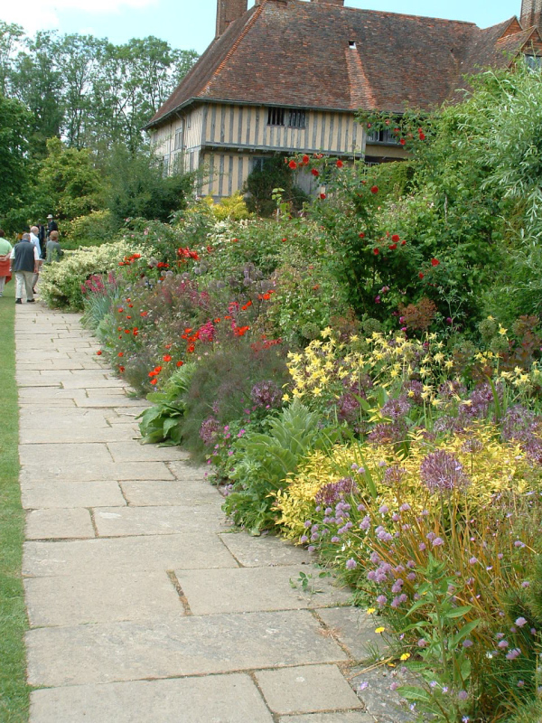 long border at Great Dixter