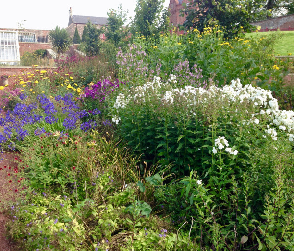 late summer border, Dumfries House