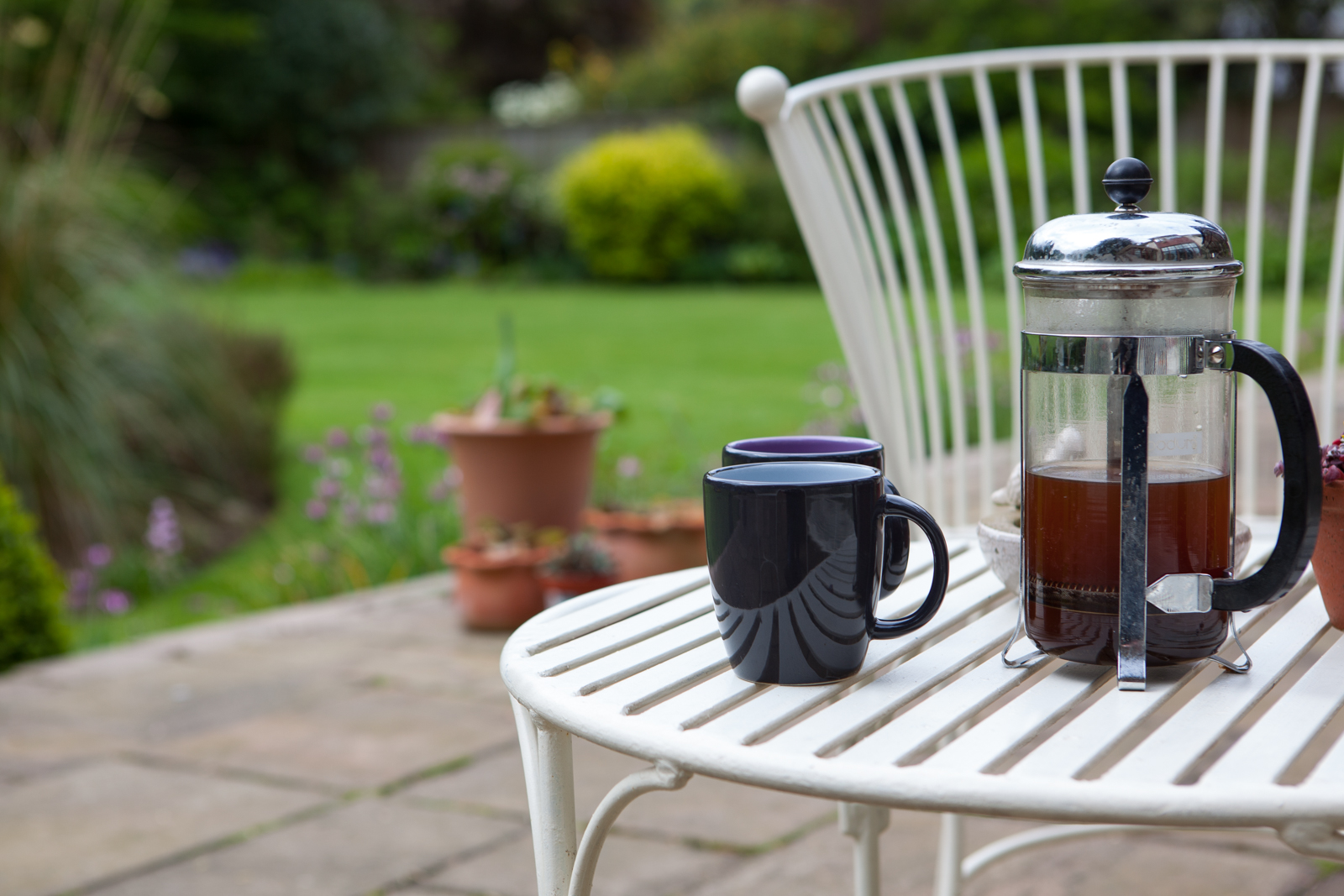 Coffee on the terrace