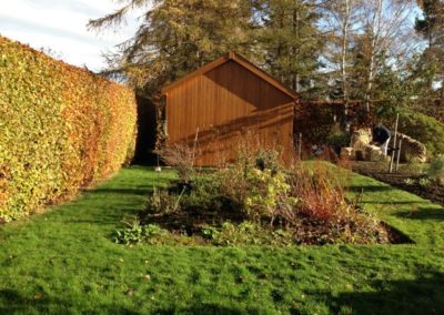 A Potager garden before