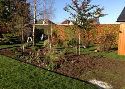 A Potager garden before