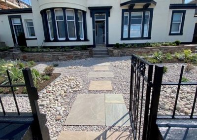 Villa with a Seascape Garden