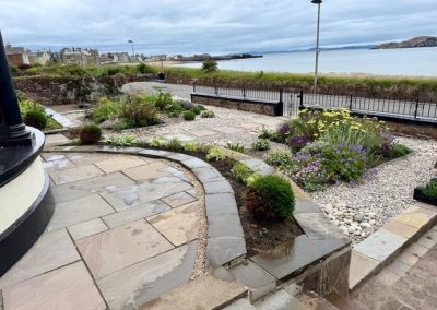 Villa with a Seascape Garden