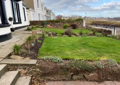 Villa with a Seascape Garden