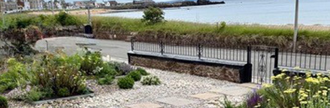 Villa with a Seascape Garden